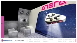 10x20 Inline booth design by Exhibit-Rentals
